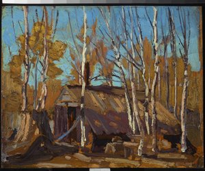 Shack in the North Country, 1914 (olaj, falemez) alkotó: Tom Thomson