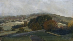 Carneddau-hegység Pencerrig felől, 1776 körül (olaj, papír, vászon)