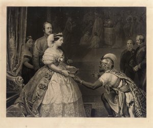A Biblia: "Ez Anglia nagyságának, Anglia dicsőségének titka!", William Henry Simmons metszet