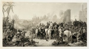 Lucknow megkönnyebbülése, Havelock, Outram és Sir Colin Campbell diadalmas találkozója, 1862
