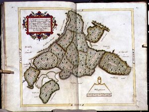 Archívum 5672 Tingewick térképe Buckinghamshire-ben alkotó: Thomas Langdon