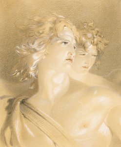 Ange dechu – Sátán, mint bukott angyal, mint Lawrence, Sir Thomas alkotó: Thomas Lawrence