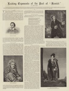 A Hamlet-rész vezető képviselői alkotó: Thomas Lawrence