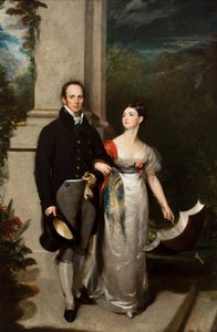 Mr és Mrs James Dunlop, 1825 körül (olaj, vászon) alkotó: Thomas Lawrence