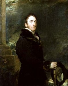 Cropley Ashley Cooper, Shaftesbury 6. grófjának portréja alkotó: Thomas Lawrence