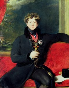 György király portréja IV alkotó: Thomas Lawrence