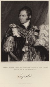 I. Lipót király portréja alkotó: Thomas Lawrence