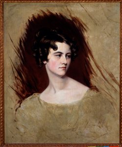 Metternich Clementine hercegnő portréja, Sir Thomas Lawrence festménye (1769-1830) alkotó: Thomas Lawrence