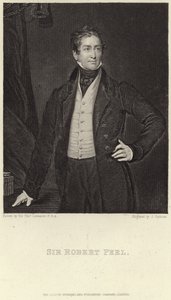 Sir Robert Peel portréja alkotó: Thomas Lawrence