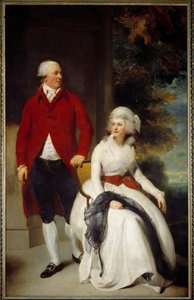 Julius Angerstein bankár (1735-1823) és második felesége, Eliza Payne (1748-1800) portréja Sir Thomas Lawrence (1769-1830) festménye 18. század V. 2,52 X 1,60 m alkotó: Thomas Lawrence