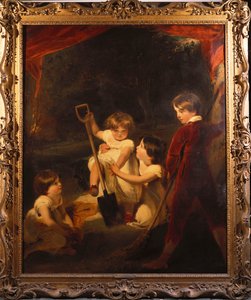 John Angerstein gyermekei, M.P. alkotó: Thomas Lawrence