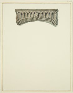 Faragás a lépcsőházon a Baldwin utcai átjáró melletti házban (akvarell papíron) alkotó: Thomas Leeson the Elder Rowbotham
