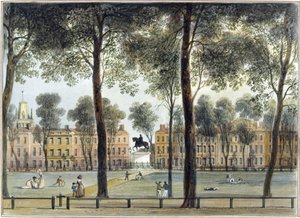 A Queen Square délkeletre néz