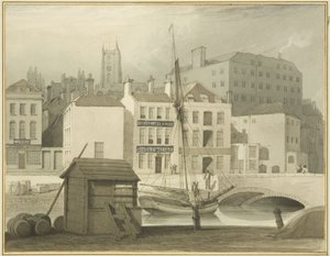 A Stone Bridge a rakpart fejénél (St Giles
