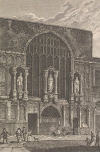 Kilátás a Szent Magdelena-kápolnára, a Guildhallban