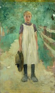 Egy farmlány, 1895 alkotó: Thomas Ludwig Herbst