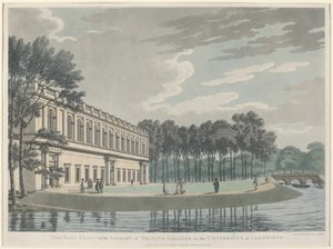A Trinity College könyvtárának keleti frontja
