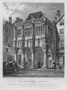 The Guildhall, Exeter (metszet)
