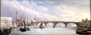 Billingsgate megközelítés (olaj, vászon) alkotó: Thomas Mann Baynes