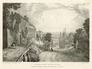 Lenézek a londoni Highgate Hillre alkotó: Thomas Mann Baynes