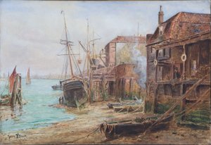 Egy kis Old Greenwich, 1904 (wc papíron)