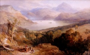 Ullswater, 1842 körül (akvarell és gouache)