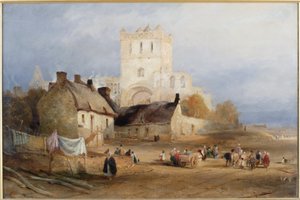 Jedburgh-i apátság, 1835 körül