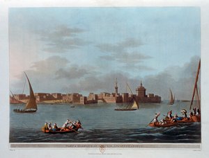 Aboukir erődje és kikötője, az ókori Canopus, Egyiptom, 1801