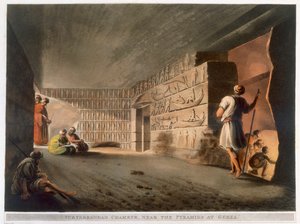 "Szem alatti kamra a gízai piramisok közelében", 1802
