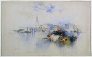 San Marco medence alkotó: Thomas Moran