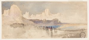 A Rio Virgin kanyonja, Dél-Utah alkotó: Thomas Moran