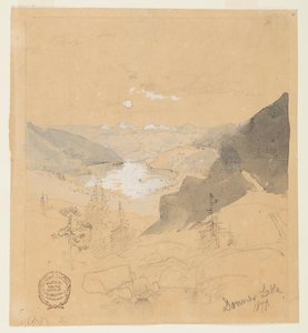 Donner-tó alkotó: Thomas Moran