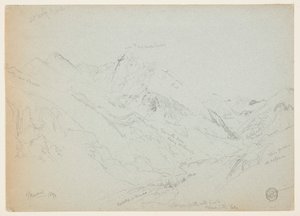 Szent Kereszt hegy alkotó: Thomas Moran