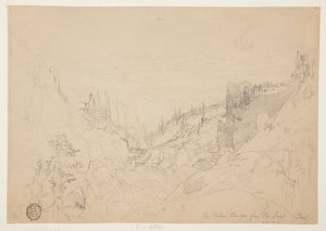 A Teton-hegység keletről alkotó: Thomas Moran