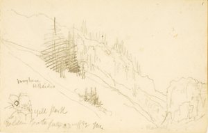 Yellowstone Park, Golden Gate alkotó: Thomas Moran