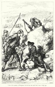 Illusztráció a Gulliver utazásaihoz, Jonathan Swift (metszet)