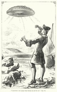 Illusztráció a Gulliver utazásaihoz, Jonathan Swift (metszet)