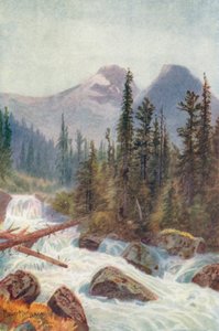 Glacier Crest, Illecillewaet (színes litográfia)