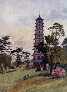 Kew Gardens: A pagoda (színes litó)