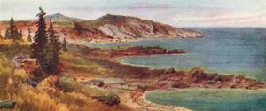 North Shore, Felső-tó (színes litográfia)