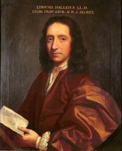 Edmond Halley portréja, 1687 körül