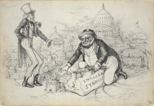 Angol Szindikátus (brit arany) alkotó: Thomas Nast