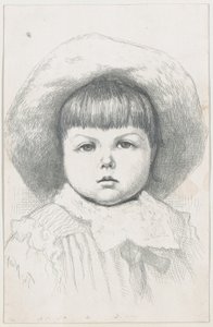 Cyril Nast gyermek portréja, 1879 után, 1879 után. alkotó: Thomas Nast