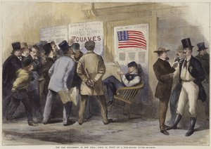 A háborús izgalom New Yorkban
