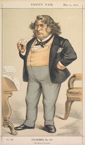 Vanity Fair: Statesman, No. 113 The Massive Graevance, 1872. alkotó: Thomas Nast