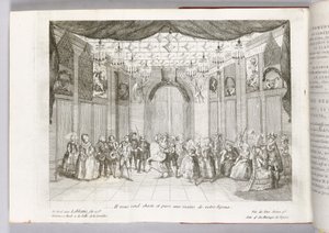 „Színessé és tisztává tesz házastársad kezében”, illusztráció Pierre Augustin Caron de Beaumarchais Figaro házasságából, 1784