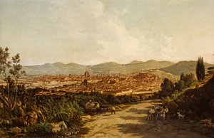 Firenze a XVIII. században alkotó: Thomas Patch