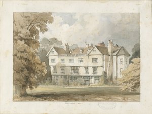 Broughton Hall: vízfestmény, nd [?1838] (festmény)