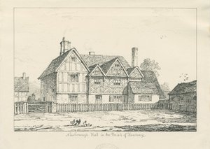 Newborough Hall: tollrajz, 1836 alkotó: Thomas Peploe Wood