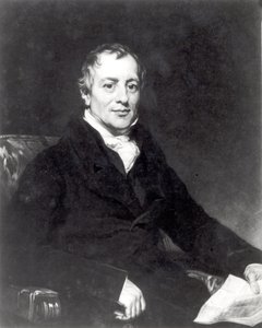David Ricardo (1772-1823) portréja, Thomas Hodgetts metszete alkotó: Thomas Phillips